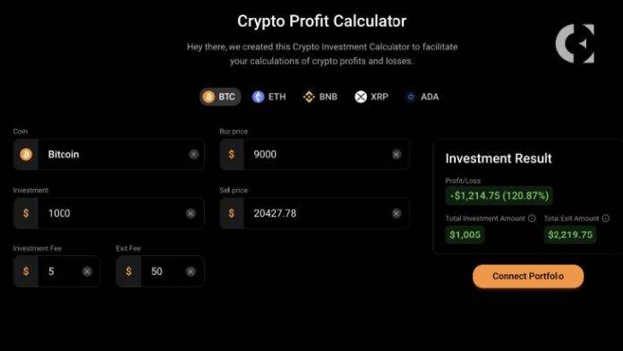 Crypto profit calc