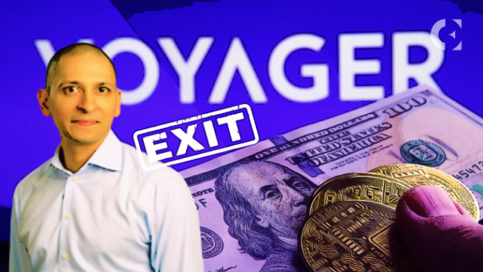 Voyager Digital’s Chief Financial Officer To Exit The Company