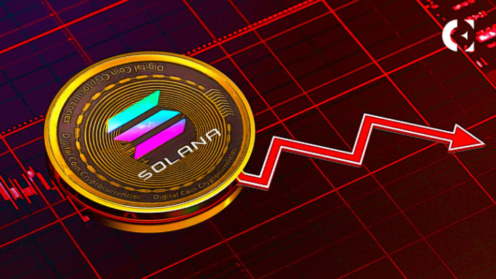 SOL Charts Look Bearish Following 9+% Price Drop In 24 Hours - Coin Edition