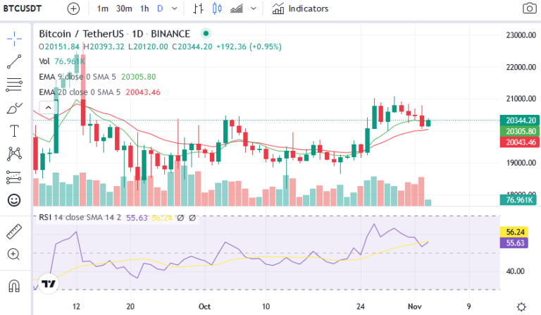 BTC’s Price Rests on Daily 20 EMA as Bulls Defend the Level - Coin Edition