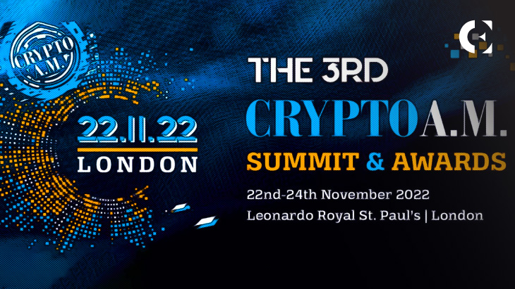 Countdown to the Crypto AM Summit and Awards 2022