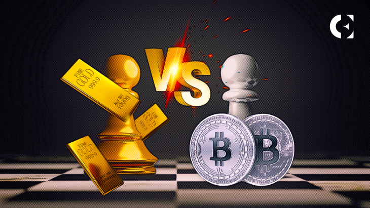 “What If Bitcoin Continues to Follow Gold / DXY?”: Crypto Analyst