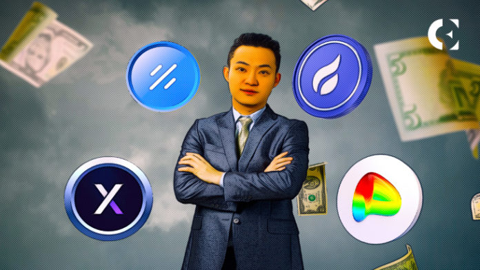 Justin Sun-labeled Wallets Move $2.5M in Altcoins to Binance and Huobi