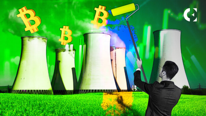 ‘Bitcoin Miner Greenwashing,’ Claims American Environmentalist Group