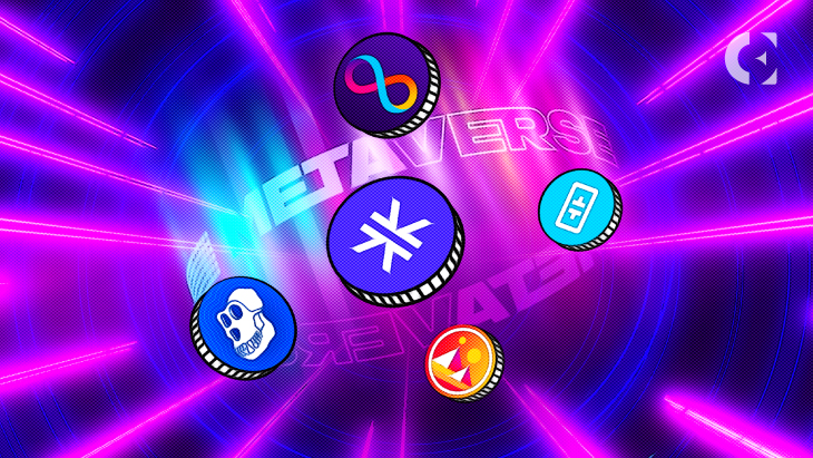 Here are the CoinmarketCap Top 5 Metaverse Tokens of the Week