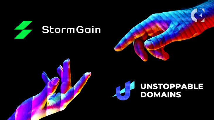 StormGain Announces Innovative Partnership with Unstoppable Domains