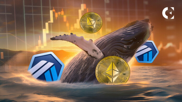 On-Chain Data Shows a Whale Was Behind ARB and ETH Price Drops