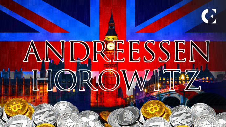 Andreessen Horowitz (a16z) Plans U.K. Office Amid U.S. Crypto Tensions