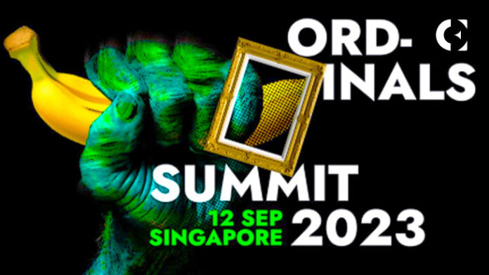 Ordinals Summit 2023 in Singapore set to be Asia’s first large-scale Bitcoin Ordinals event