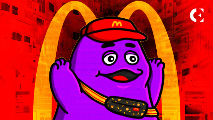 McDonald’s Singapore Launches 2000 Grimace Digital Collectibles