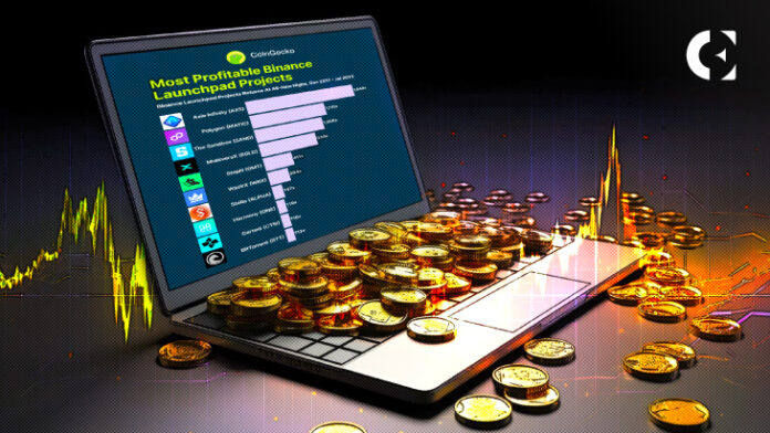 Binance Launchpad Tokens Ranked: Top 3 Rake in Over 1000x Gains