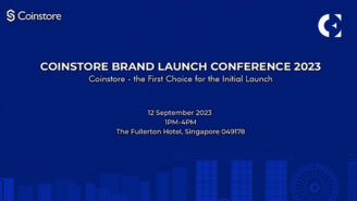 Coinstore Brand Launch Conference 2023 will be officially held on September 12th in Singapore