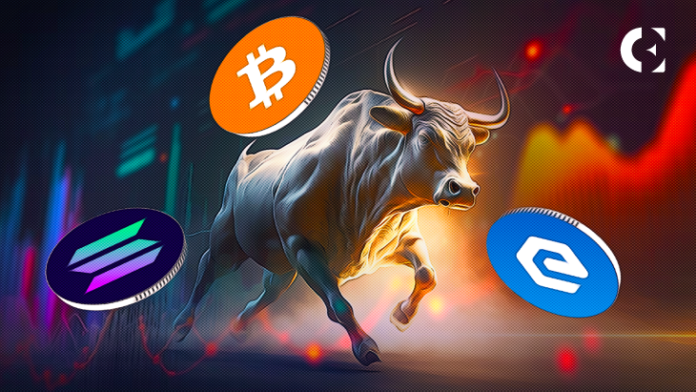 Crypto Market Today: Bitcoin, Solana, eCash Break Resistance in Bullish Move