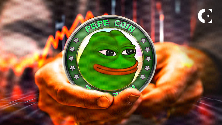 Pepe (PEPE) Soars Over 10% as Bulls Nullify Bearish Rally, Is a Breakout Looming?