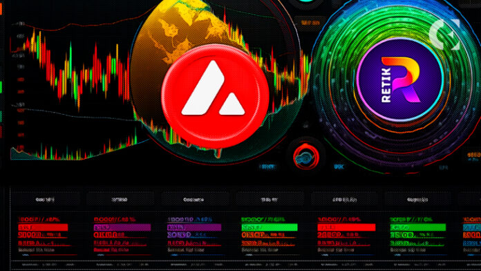 Avalanche (AVAX) or Retik Finance (RETIK), Which will reach the Top 10 coins list first?