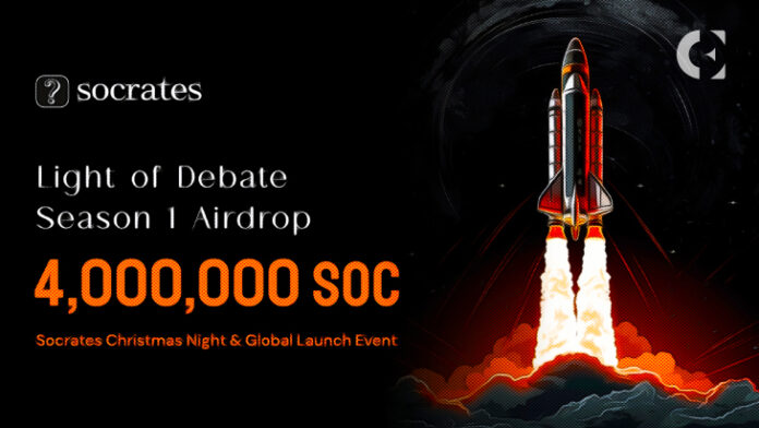 Socrates Unveils Major Airdrop Campaign to Incentivise Engagement with High-Quality Content