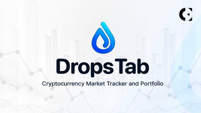 DropsTab Unveils Comprehensive Upgrade to Its Cryptocurrency Analytics Platform