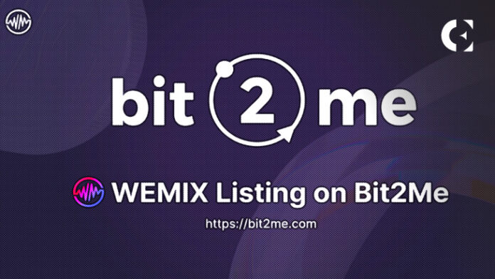 WEMIX expands global reach with its first Europe listing on Bit2Me, Spain’s largest virtual asset Exchange