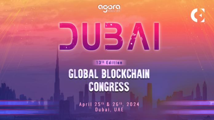 Agora Group is hosting its 13th Global Blockchain Congress on April 25 and 26, 2024 in Dubai!