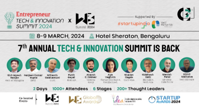 Entrepreneur India Announces the biggest Tech & Innovation Summit x W3Summit of 2024 – Revolutionizing Tech Innovation