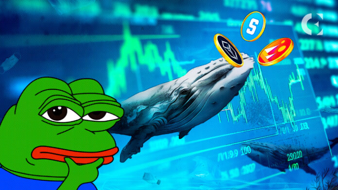 Whale Turns to MANA, SAND, and GALA Using PEPE’s Gains, Here’s Why