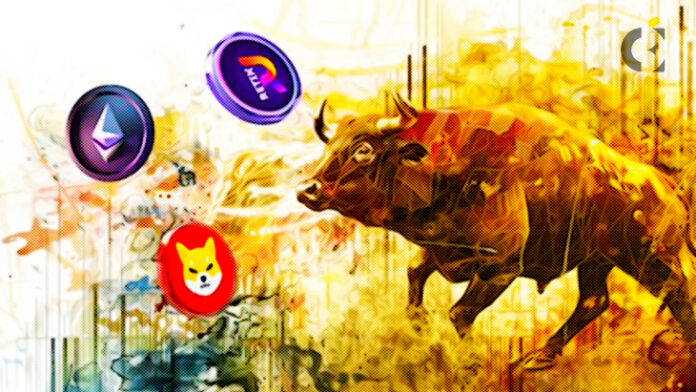 Best 3 Cryptocurrencies for Your First Bull Run: Ethereum (ETH), Shiba Inu (SHIB), Retik Finance (RETIK)