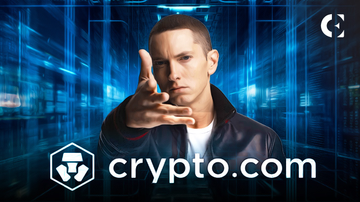 Знаменитости снова в крипторекламе? Eminem Shoots a Promo for Crypto.com