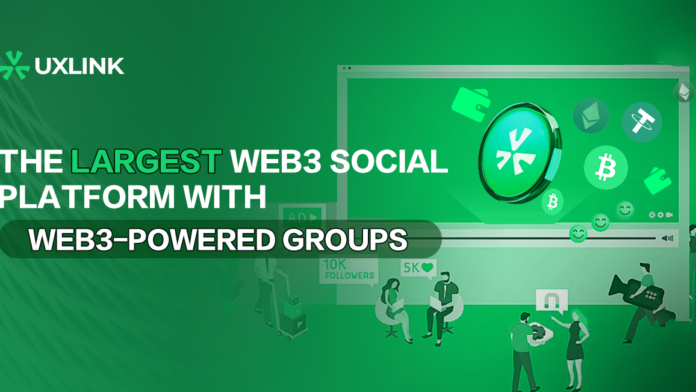 UXLINK Becomes the World's Largest Group-based Web3 Social Platform