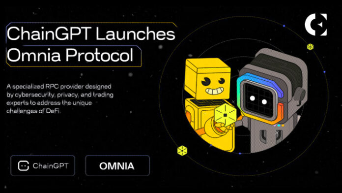 ChainGPT Pad launches OMNIA Protocol to enhance and secure Web3 for DeFi users via DePIN and MEV 