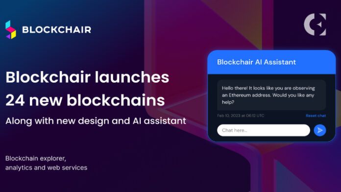 Blockchair Takes the Lead: The Only Explorer to Support 42 Blockchains, Unleashing AI-Driven Interface to Explain On-Chain Activity