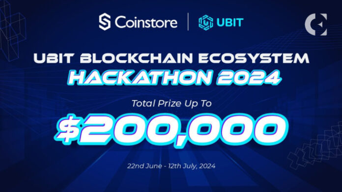 Coinstore Labs Launches UBIT Blockchain Ecosystem Hackathon 2024 with 200,000 USDT Prize Pool