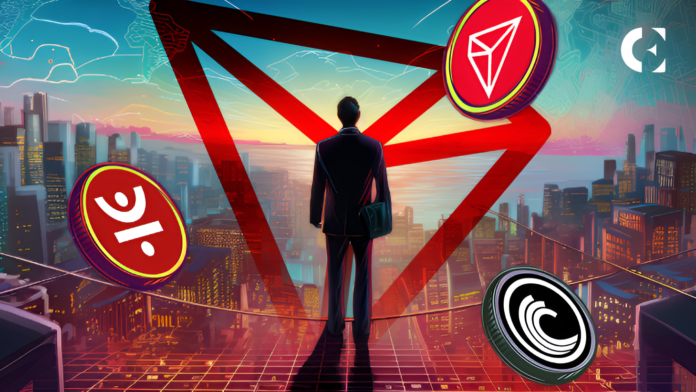 TRON’s TRX Maintains Strength as BTT and JST Gain Ground