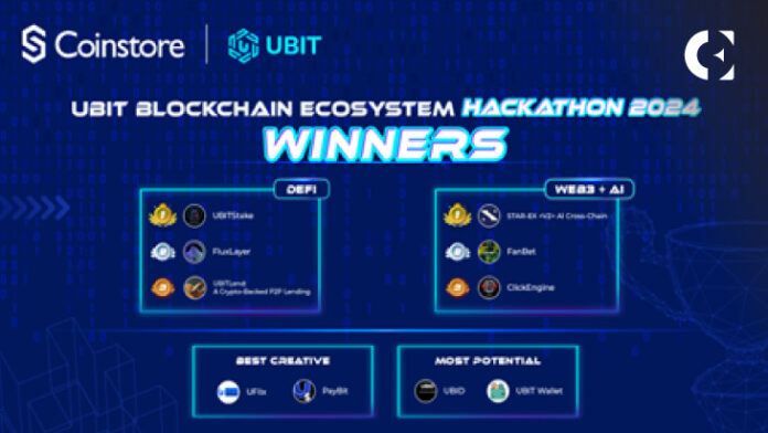 Coinstore Labs & UBIT Hackathon 2024: Announcing the Winners and Celebrating Blockchain Excellence