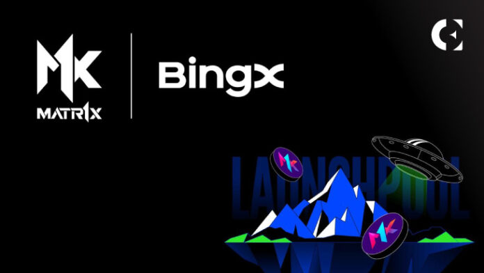 BingX Launchpool Unveils MATR1X (MAX): Where Web3, AI, and eSports Converge for Cultural Innovation