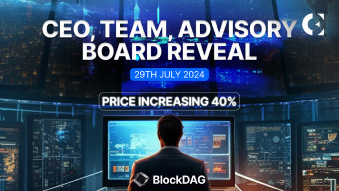 BlockDAG’s Coin Value Surges 1400% with Team Reveal Announcement, Triggers Volatile Moves Of Cardano and Avalanche