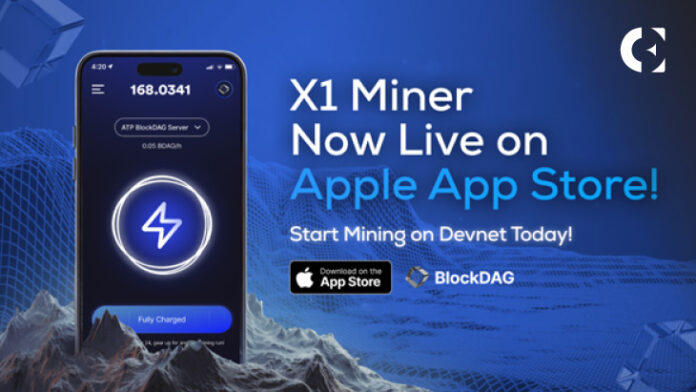 Presale Soars to $60M as BlockDAG’s X1 Miner App Launches on Apple Store, Amid Bitcoin Price Prediction Fears and BNB Hype