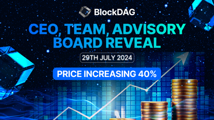 The BlockDAG Bonanza: CEO & Team Reveal Set on July 29th Push Presale Beyond $61.3M Amidst Ethereum & Shiba Inu’s Rally