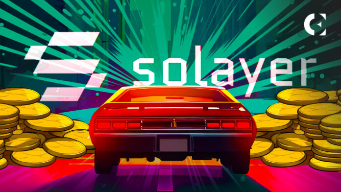 Solayer's Solana Restaking Mainnet Launch Secures $160M TVL in Record Time