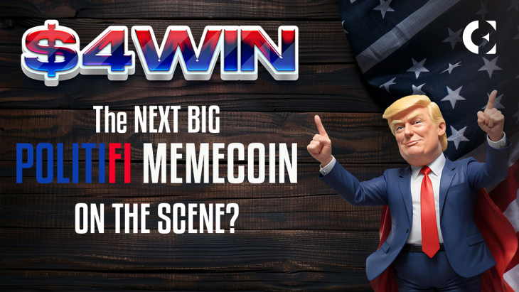 $4WIN Skyrockets To $8M Market Cap In Record Time - The Next Big Political Memecoin?