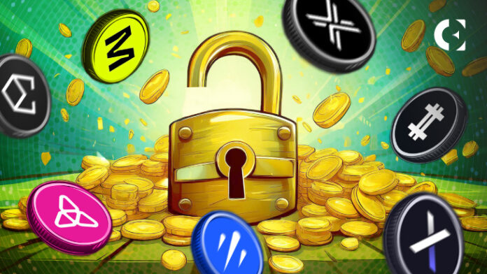 $82M Token Unlocks Hit Crypto Market This Week