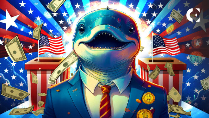 Crypto Whales Fund U.S. Elections; Bitcoin Set for Bull Run, Altcoins Rally