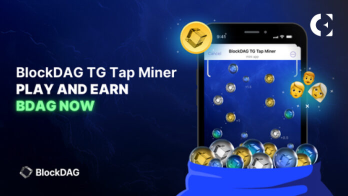 BlockDAG’s TG Tap Miner P2E Game Drives Frenzy Among Gamers Amid Ethereum Price Slump: Will Notcoin’s Price Surge Last?