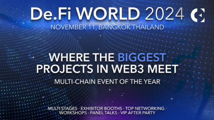 De.Fi World 2024: The Premier Gathering for Web3 Innovators in Bangkok