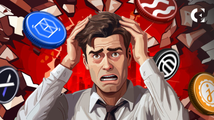 Crypto Sell-Off FTM, Worldcoin, dYdX, Sei, JasmyCoin Prices Plunge