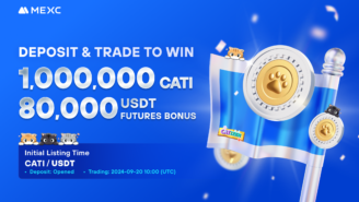 MEXC First to Launch CATI Spot and Futures trading. Share a Prize Pool of 1,000,000 CATI and 80,000 USDT in Futures Bonuses!