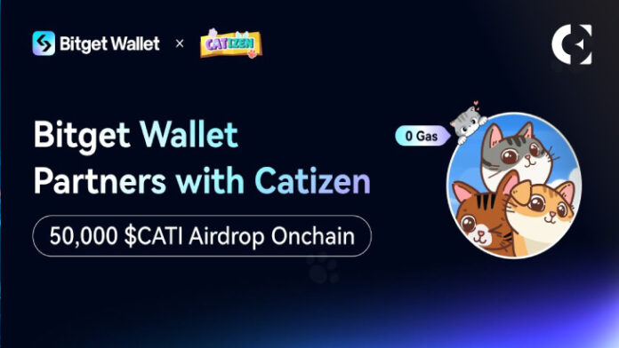 Bitget Wallet Partners with Catizen to Power Airdrop and Gaming Ecosystem