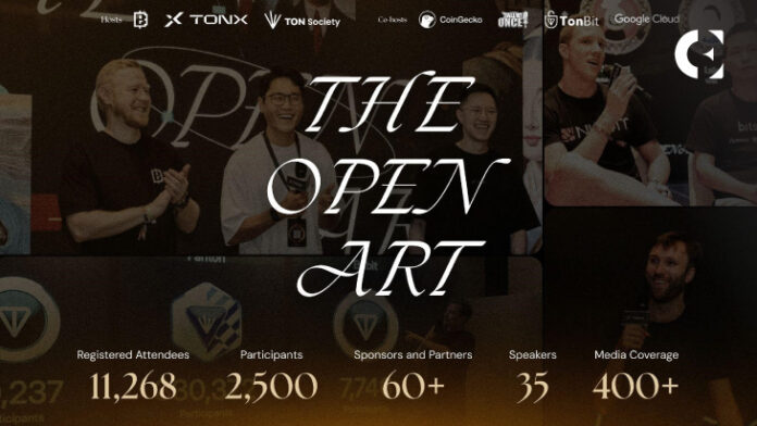 The Open Art by Blum, TONX, and TON Society Draws 11,280+ Registered Attendees, Becoming the Largest Event of Token2049 Week