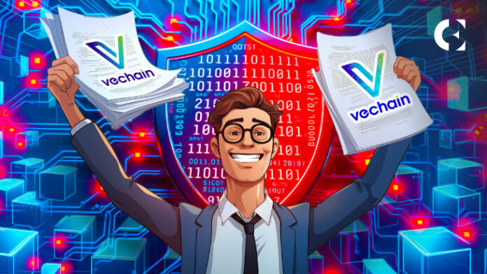 VeChain Secures Groundbreaking Patent for User Identity Authentication Methods