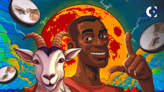 Arthur Hayes Apes Into GOAT Coin as Solana Meme Token Surges 270%