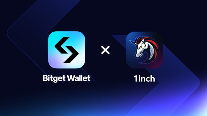 Bitget Wallet and 1inch Partner to Elevate Multichain DEX Trading Experience